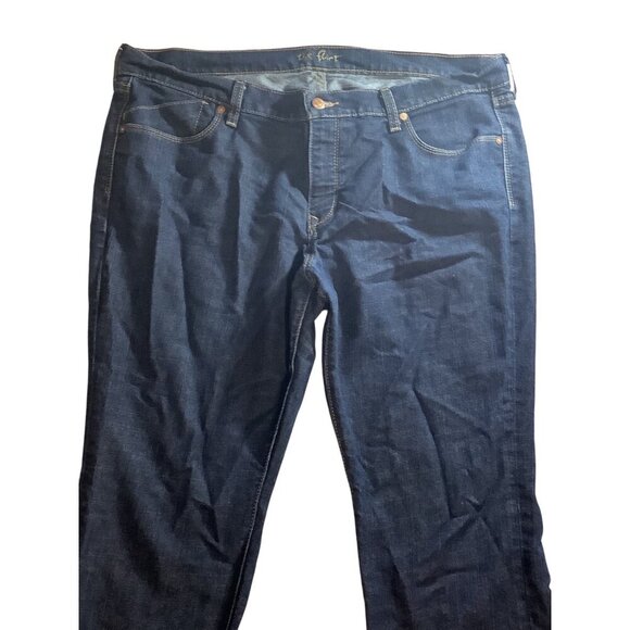 Old Navy The Flirt Womens Denim Jeans Mid Rise Stretch Blue Sz 18 Short Bootcut - Picture 13 of 13